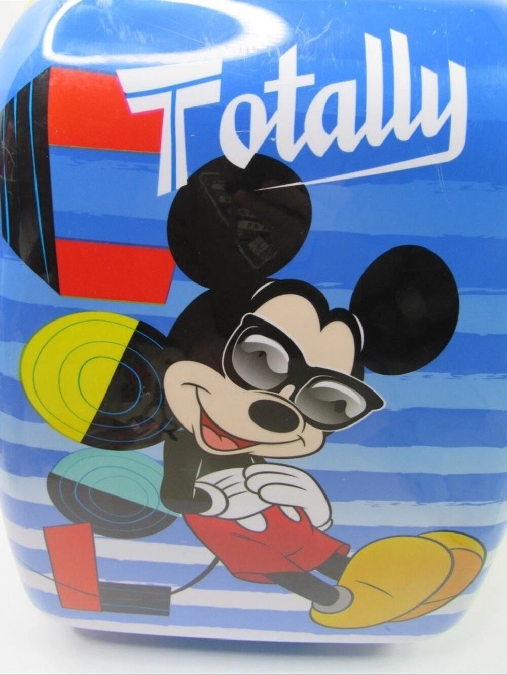 Disney Mickey Mouse Kids Hard Shell Rolling Suitcase American Tourister GUC "A"